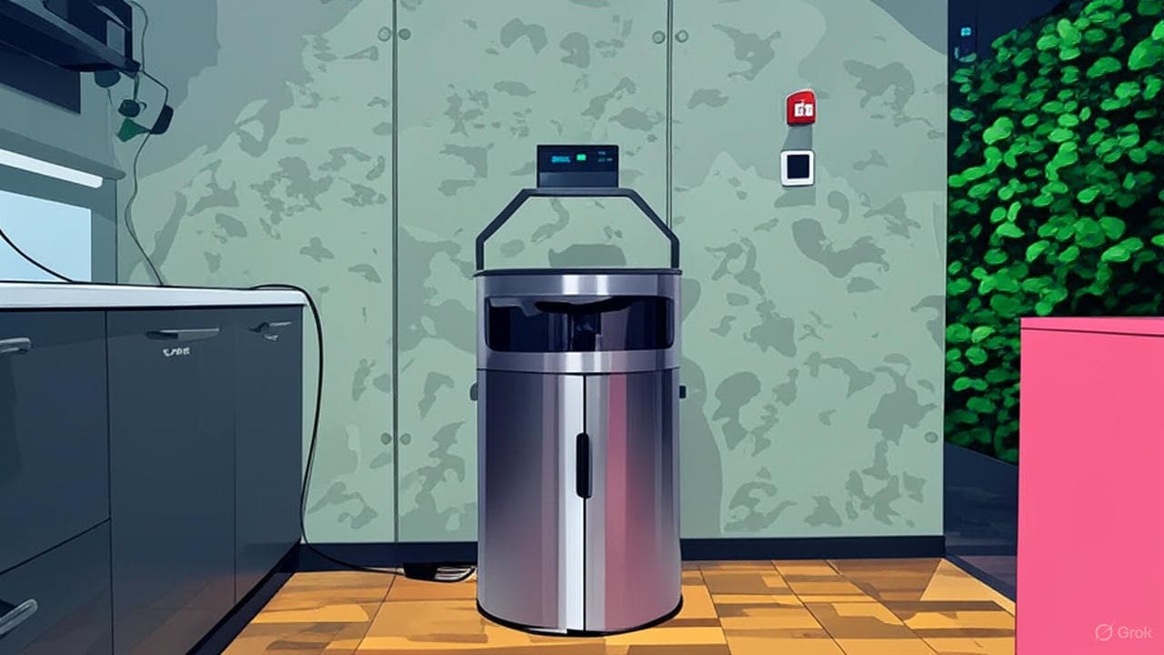 The CO2 Footprint of the Ameru AI-Powered Smart Bin - Cover Image