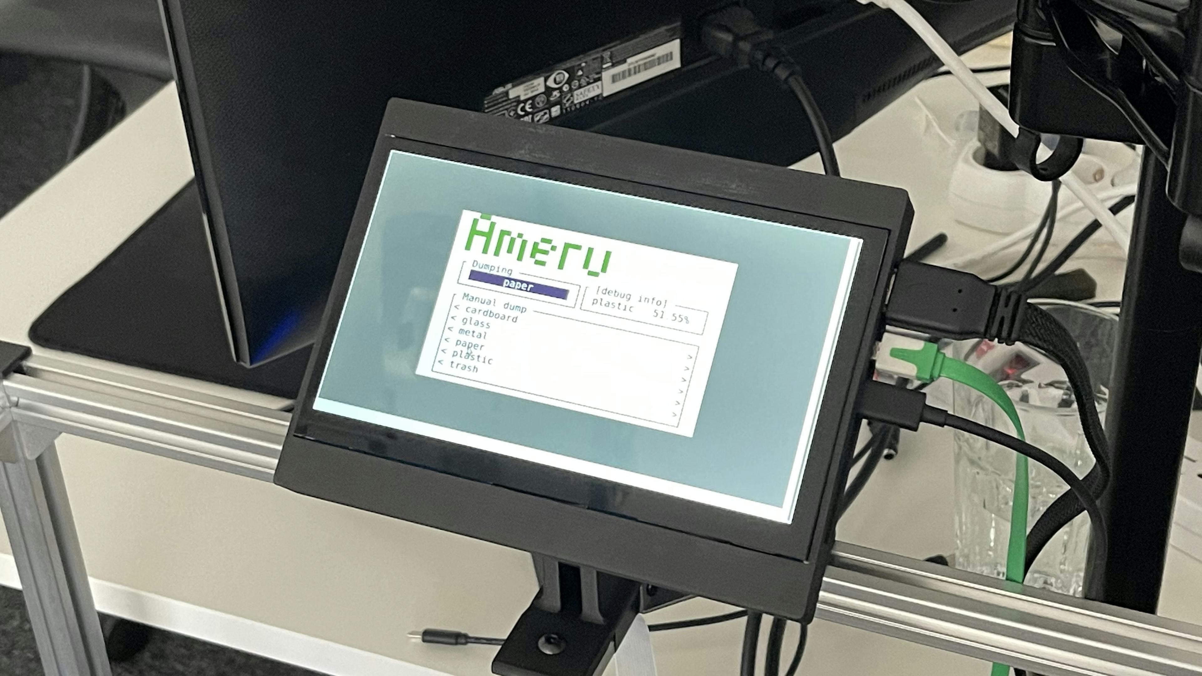 Enhancing User Interface: Ameru Upgraded with a 7-Inch Display and Larger Office Prototype